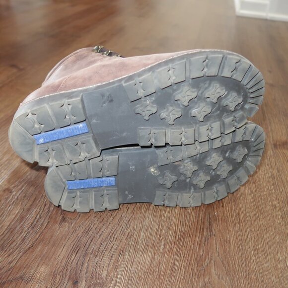 Womens Birkenstock Jackson Brown Leather Lace Up Casual Hiking Boots 39 8/8.5 US - Picture 7 of 7